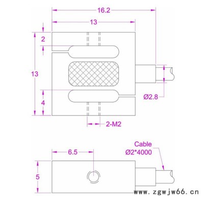 微型拉力測(cè)量傳感器5kg/10kg/20kg彈簧張力大小測(cè)量儀器