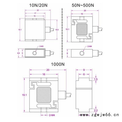 小量程測(cè)力計(jì)10N/20N小型拉力計(jì)彈簧拉力測(cè)量張力