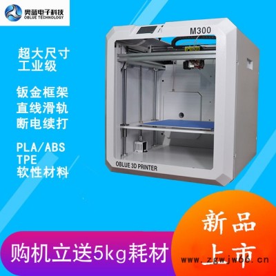 3D打印機桌面級高精度大尺寸單噴頭FDM 3D打印機 設計Diy套件