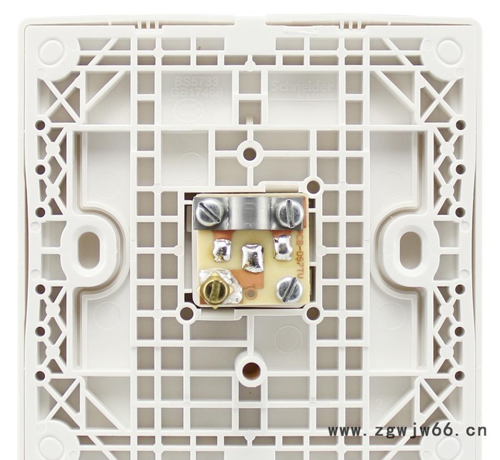 施耐德 E8231TV 豐尚 單聯75Ω電視插座(直通貫穿連接型)白