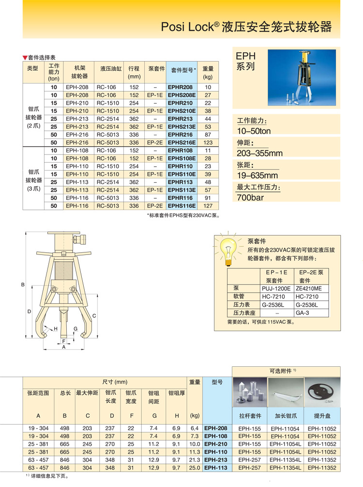 液壓安全籠式拔輪器詳情2