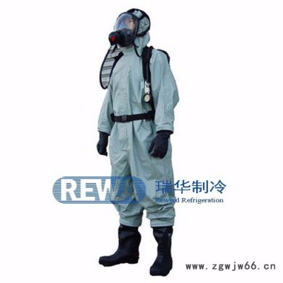 3M1422A 氨用冷庫防護  防護服 防化服氨用冷庫防護3AN半封閉防化服 連體防護服正壓式呼吸器液氨防氨服xl 防護